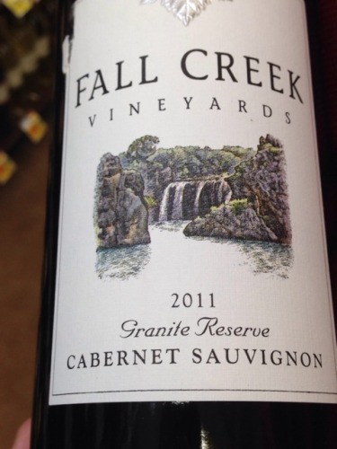 落溪花岗珍藏赤霞珠干红Fall Creek Vineyards Granite Reserve Cabernet Sauvignon