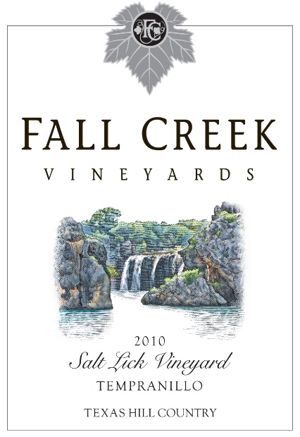 落溪舔庄园添普兰尼洛干红Fall Creek Vineyards Salt Lick Vineyard Tempranillo