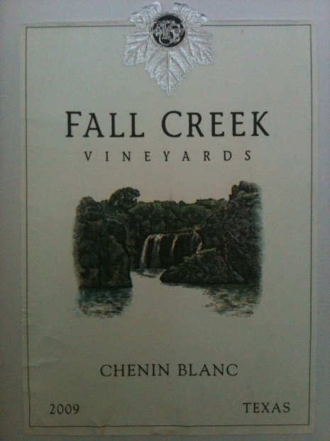 落溪白诗南干白Fall Creek Vineyards Chenin Blanc