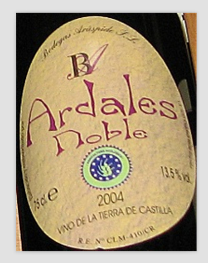 亚铎阿达莱斯贵族干红Bodegas Aruspide Ardales Noble Vino de la Tierra