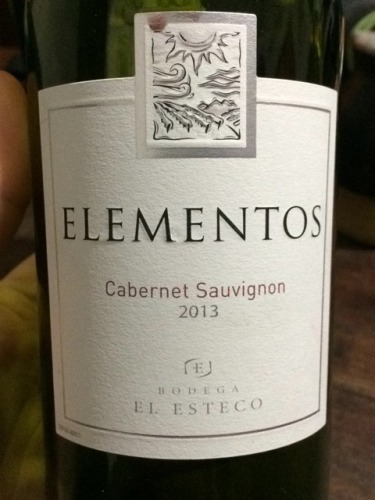 艾斯德科元素赤霞珠干红El Esteco Elementos Cabernet Sauvignon