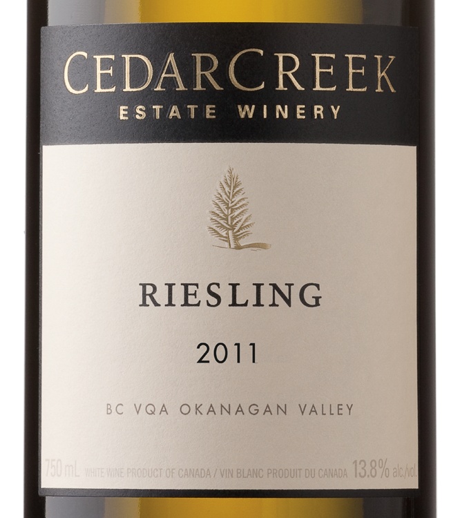 雪松溪雷司令干白Cedar Creek Estate Winery Riesling