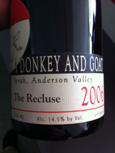 驴子与山羊隐士西拉干红A Donkey and Goat The Recluse Syrah