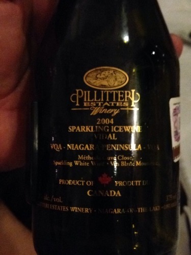 皮利泰里威代尔冰白起泡酒Pillitteri Estates Winery Vidal Sparkling Icewine