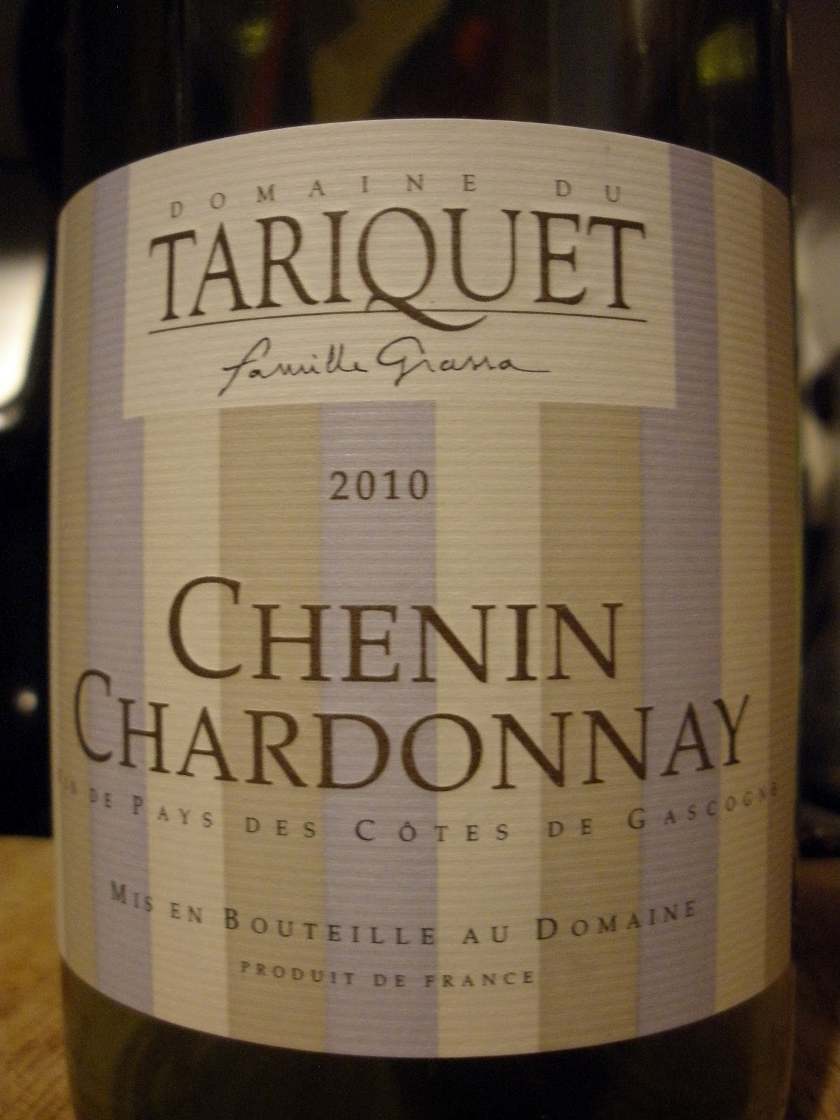 塔希克白诗南-霞多丽干白Domaine du Tariquet Chenin-Chardonnay