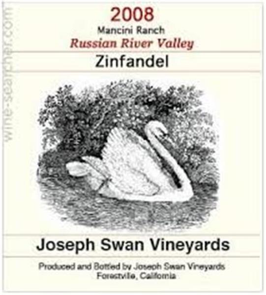 约瑟夫斯旺曼奇尼园仙粉黛干红Joseph Swan Vineyards Mancini Ranch Zinfandel