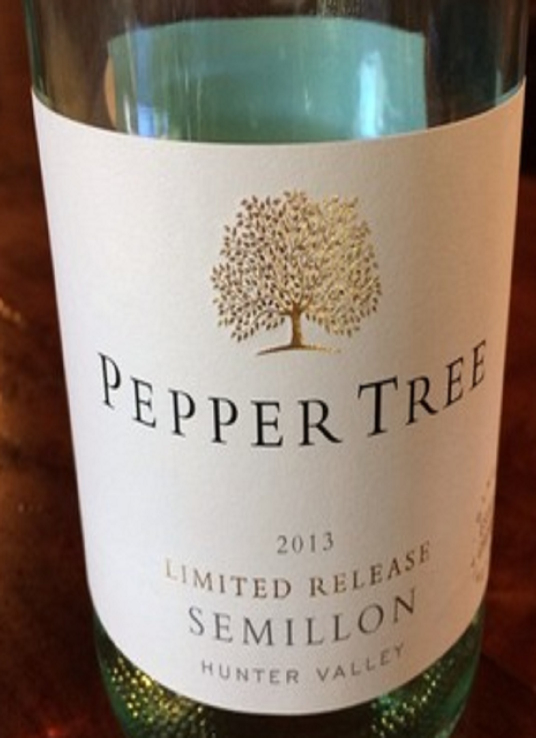 黑椒树限量珍藏赛美蓉干白Pepper Tree Limited Release Semillon