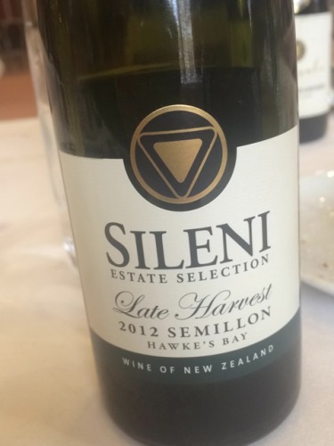 赛伦尼精选晚收赛美蓉干白Sileni Estates Estate Selection Late Harvest Semillon