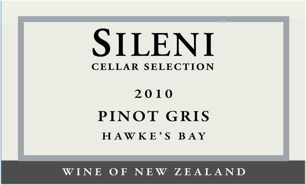 赛伦尼精选灰皮诺干白Sileni Estates Cellar Selection Pinot Gris