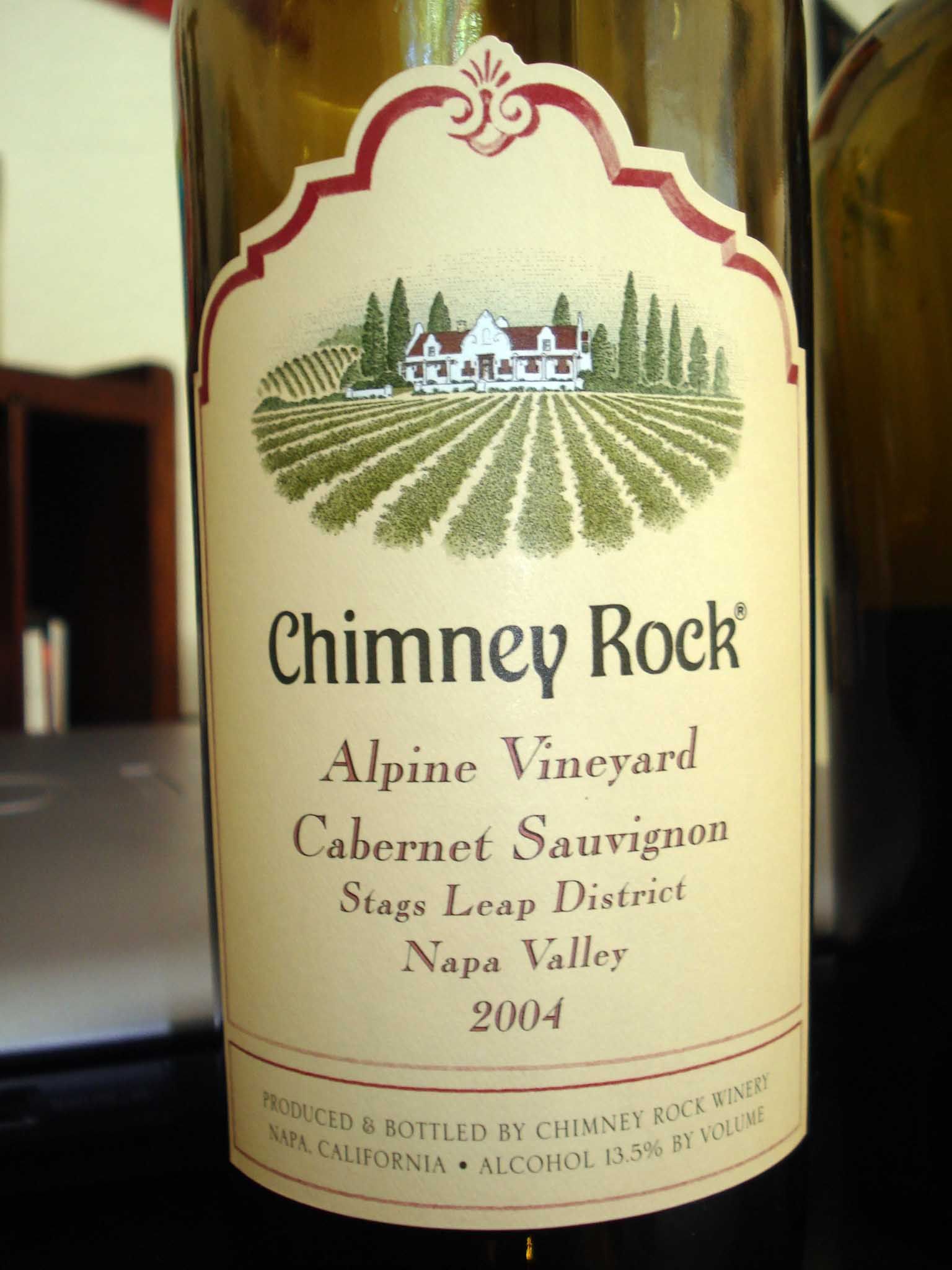 烟囱石阿尔派园赤霞珠干红Chimney Rock Alpine Vineyard Cabernet Sauvignon