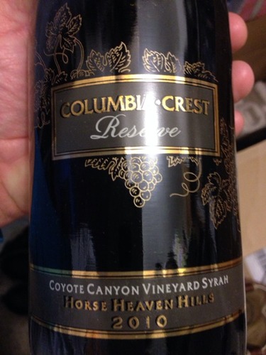 哥伦比亚山峰狼谷园珍藏西拉干红Columbia Crest Coyote Canyon Vineyard Reserve Syrah