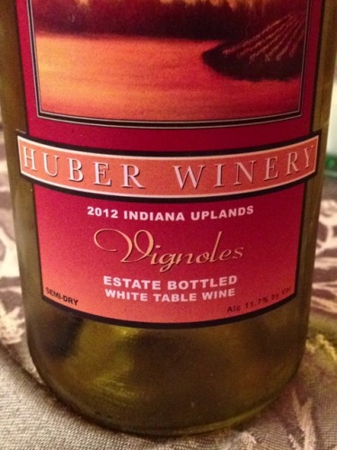 胡贝尔维诺白Huber Winery Vignoles