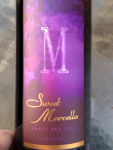 胡贝尔玛塞拉甜红Huber Winery Sweet Marcella