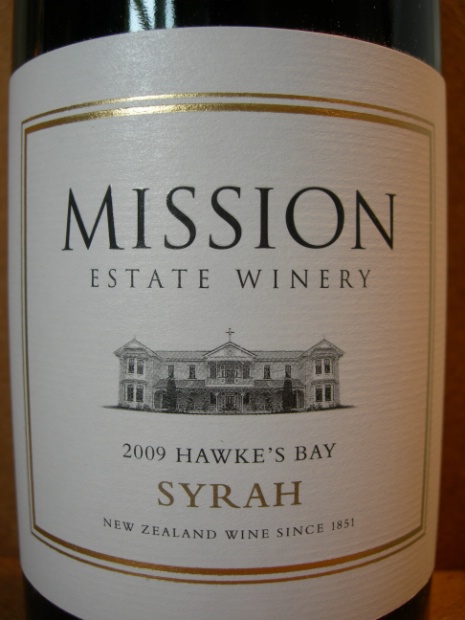 明圣西拉干红Mission Estate Winery Syrah