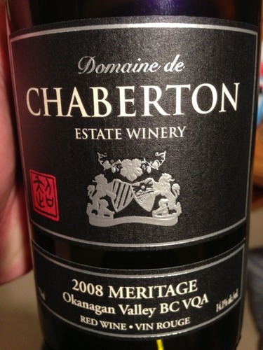 夏波顿梅里蒂奇干红Domaine de Chaberton Estate Winery Meritage