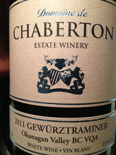 夏波顿琼瑶浆白Domaine de Chaberton Estate Winery Gewurztraminer