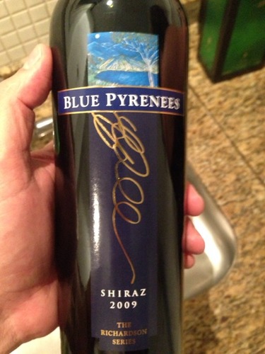 蓝宝丽丝理查森系列西拉干红Blue Pyrenees Richardson Series Shiraz