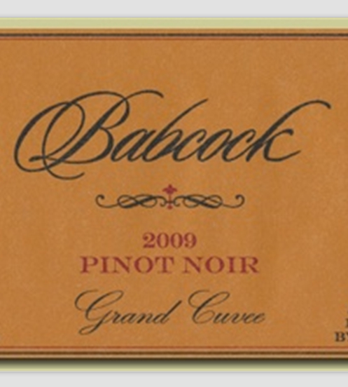 巴科克特酿黑皮诺干红Babcock Vineyards Grand Cuvee Pinot Noir