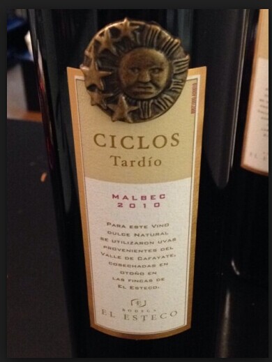 艾斯德科周期马尔贝克迟摘干红El Esteco Ciclos Tardio Malbec