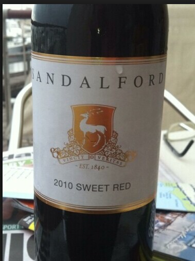 山度富酒庄甜红Sandalford Sweet Red