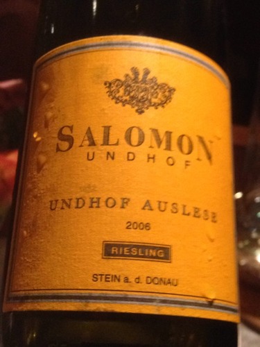 萨洛蒙精选雷司令干白Salomon-Undhof Undhof Auslese Riesling