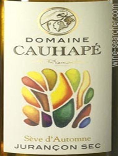 古阿贝塞弗秋忆干白Domaine Cauhape Seve d'Automne Sec