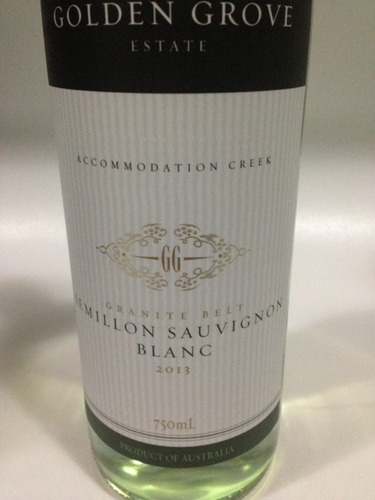 金林长相思干白Golden Grove Estate Sauvignon Blanc