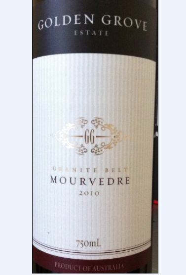 金林慕合怀特干红Golden Grove Estate Mourvedre 