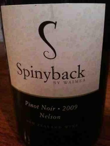 威美亚斯柏尼贝克黑皮诺干红Waimea Spinyback Pinot Noir