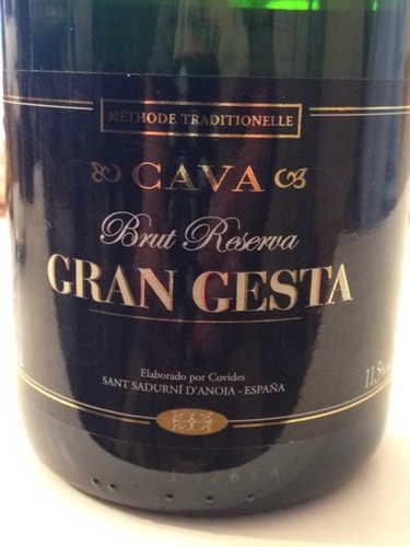 科维德斯格兰盖斯塔干型卡瓦起泡酒Covides Gran Gesta Brut Cava