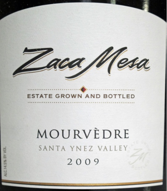 扎克慕合怀特干红Zaca Mesa Mourvedre