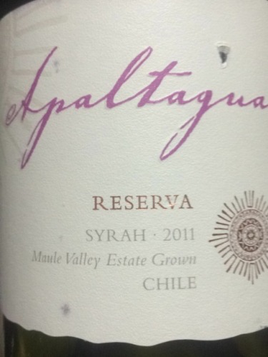 阿帕塔瓜珍藏西拉干红Apaltagua Reserva Syrah