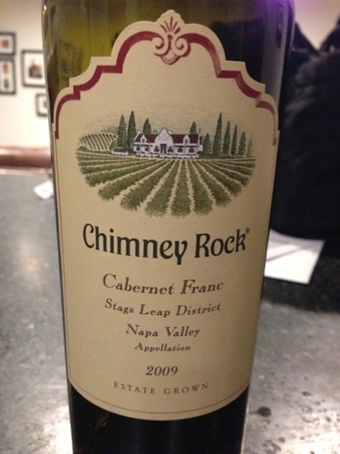 烟囱石品丽珠干红Chimney Rock Cabernet Franc