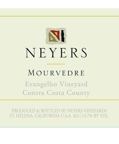 耐尔斯慕合怀特伊万佳红Neyers Mourvedre Evangelho Vineyard