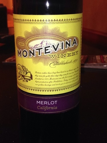 蒙特维纳梅洛干红Montevina Merlot