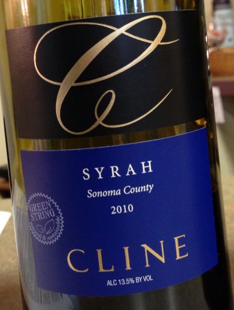 赛琳酒庄加州西拉干红Cline Cellars California Syrah