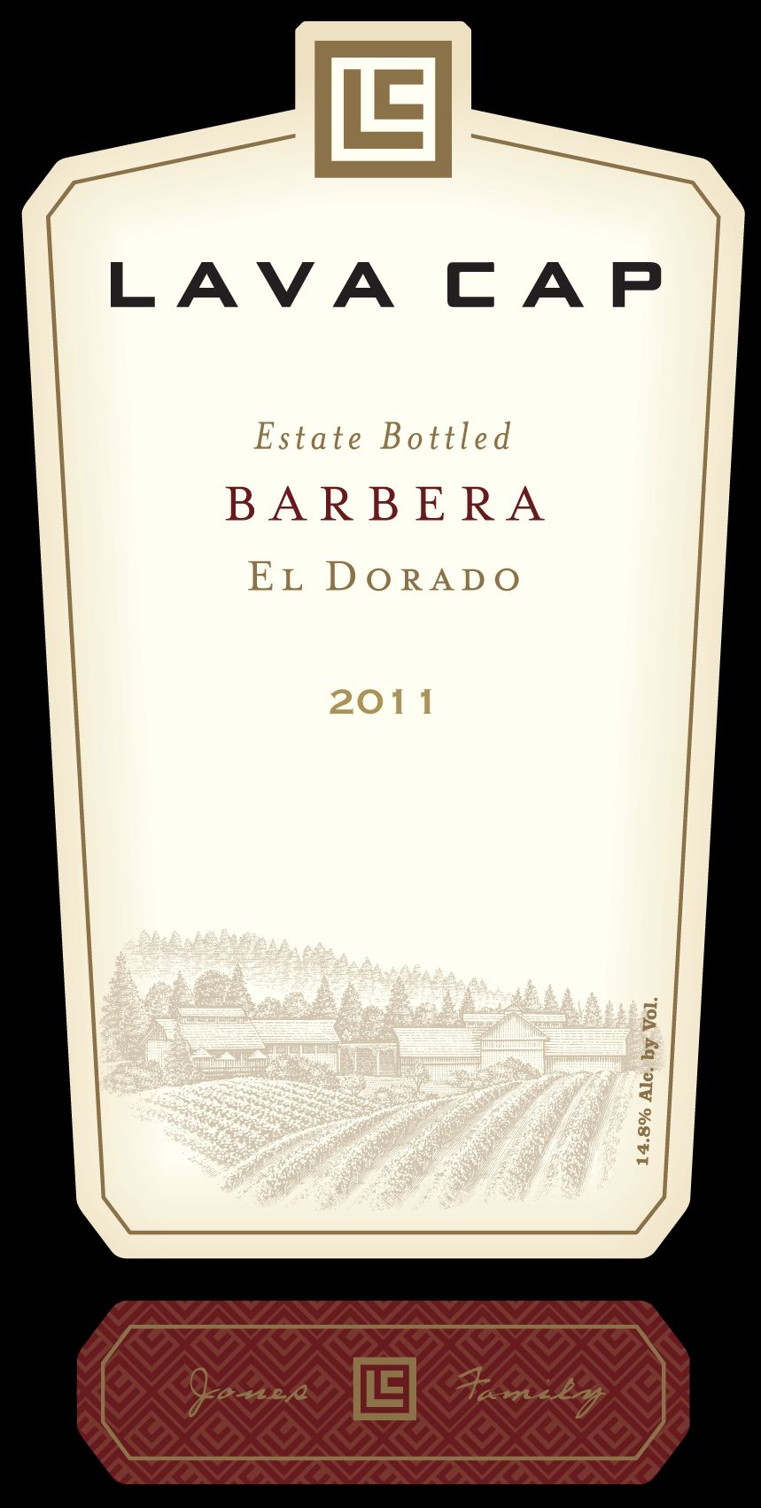 拉瓦珍藏巴贝拉干红Lava Cap Winery Reserve Barbera