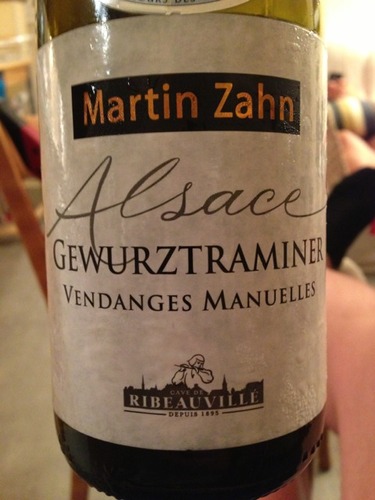 利伯维列马丁扎和琼瑶浆甜白Cave de Ribeauville Martin Zahn Gewurztraminer