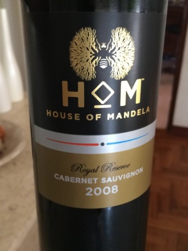 曼德拉酒庄皇家珍藏赤霞珠干红House of Mandela Royal Reserve Cabernet Sauvignon