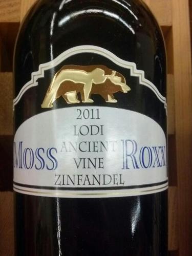 豪客加州金熊老藤仙粉黛干红Oak Ridge Winery Moss Roxx Ancient Vine Zinfandel