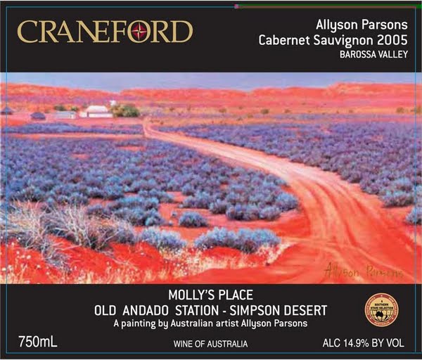 凯富亚丽森帕森赤霞珠红Craneford Allyson Parsons Cabernet Sauvignon