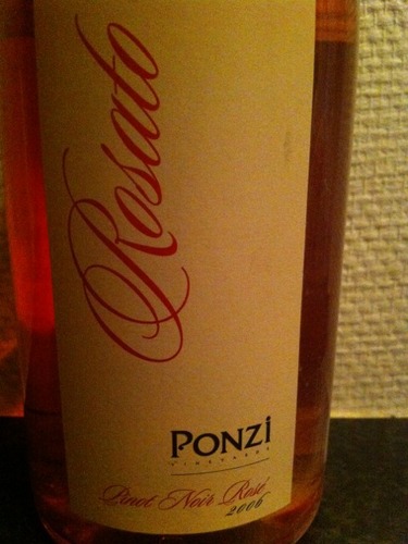 庞兹黑皮诺桃红Ponzi Vineyards Rosato Pinot Noir Rose