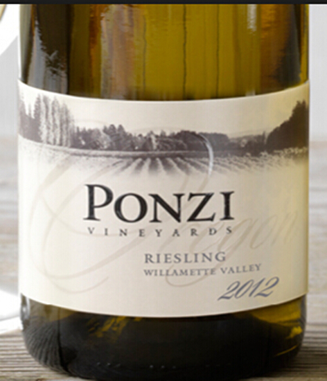 庞兹雷司令干白Ponzi Vineyards Riesling