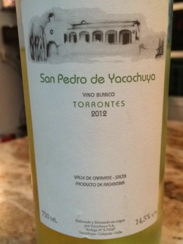 圣佩德罗特浓情干白San Pedro de Yacochuya Torrontes