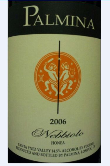 帕尔米纳内比奥罗干红Palmina Nebbiolo