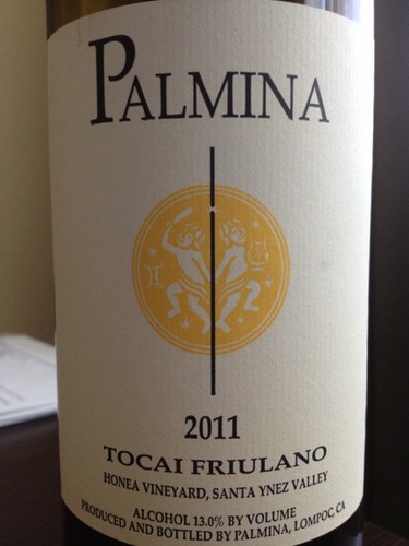 palmina Tocai Friulano Honea Vineyard