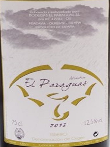 帕拉格酒庄大西洋干白Bodegas El Paraguas Atlantico Blanco