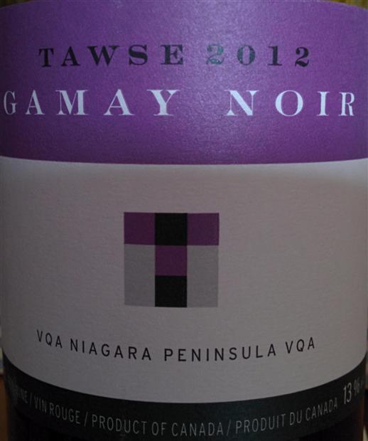 陶思酒庄黑佳美干红Tawse Gamay Noir