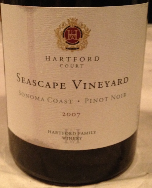 哈特福法院海景园黑皮诺干红Hartford Court Seascape Vineyard Pinot Noir