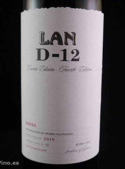 兰牌D-12干红Bodegas LAN D-12